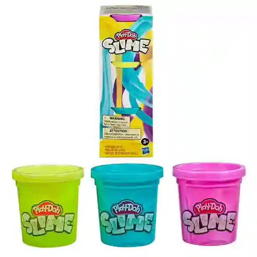 Play Doh Pack Slime Tres Colores