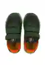 Zapatillas Sport 2 Velcros Andante Niño Verde 27 883 Ficcus