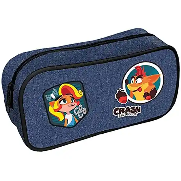 Estuche Para Lapices Crash Bandicoot 4 Denim