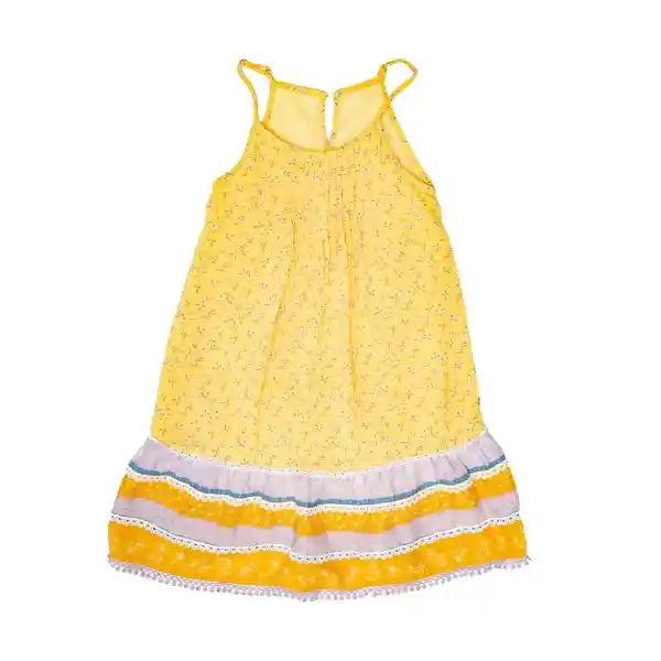 Vestido Niña Amarillo Pillin 3 a