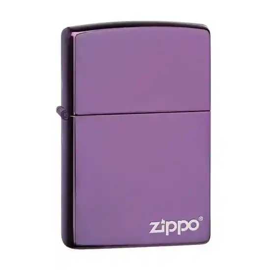 Zippo Encendedor Lighter Classic High Polish Purple Morado