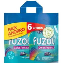 Fuzol Detergente Color Protect 6 L