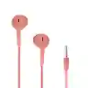 Miniso Audífonos de Cable Rosa Mod Hf 230