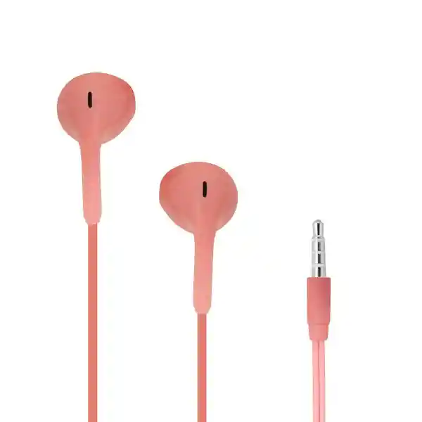 Miniso Audífonos de Cable Rosa Mod Hf 230