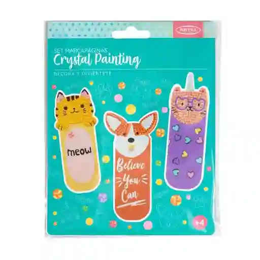Artel Marcapágina Crystal Painting
