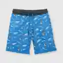 Bermuda Goofy Royal de Niño Blue Talla 2A Colloky