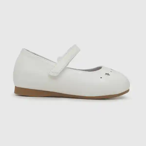 Ballerinas Estrellas de Niña Blanco Talla 23 Colloky