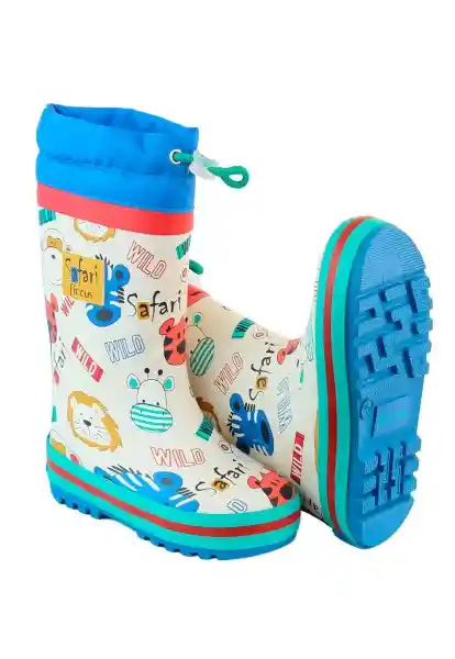 Botas de Agua Andante Niño Azulino 23 892 Ficcus