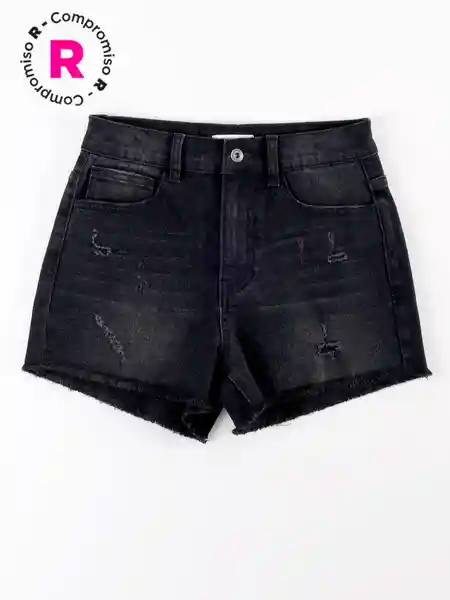 M6T Short Corto Denim Cr Negro 14 V26
