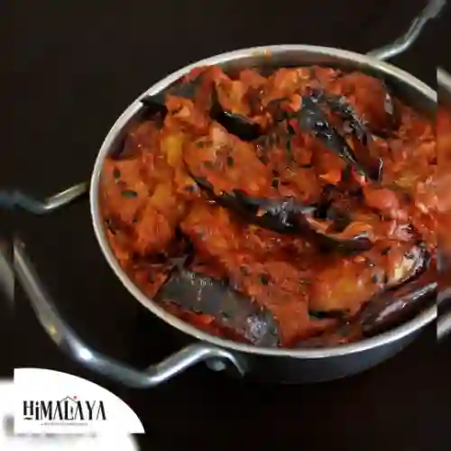 Achaari Baigan + Basmati Rice