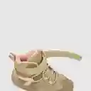 Botines Velcro Elástico Cinta Lateral Niña Beige T. 22 Colloky