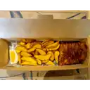 Reineta con Papas Fritas