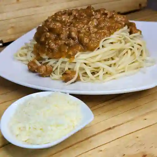 Pasta carne boloñesa premium