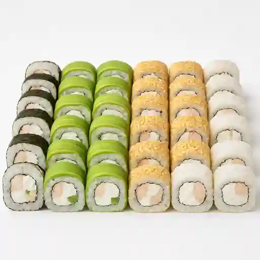 60 Rolls Pollo Mixto