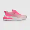 Zapatillas Deportiva de Niña Fucsia/Blanco Talla 31 Colloky