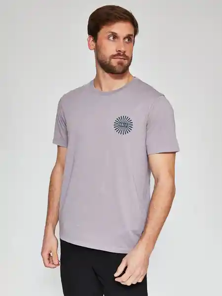 Half Polera Manga Corta Emesa 5 Morado XL SS25