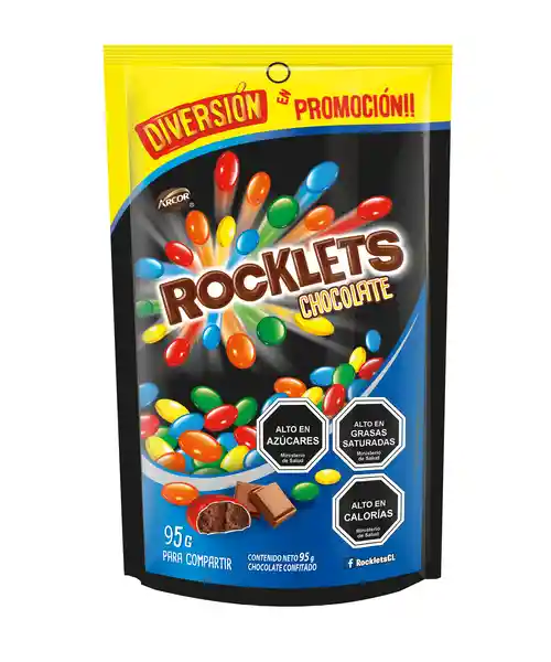 Rocklets Chocolate Confitado