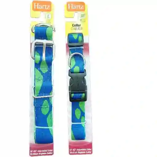 Hartz Collar Perro Diseño Azul Large