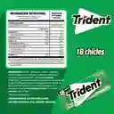 Trident Chicle Yerbabuena