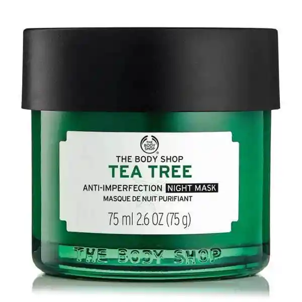 Tea Tree The Body Shop Mascarilla De Noche Anti-Imperfecciones