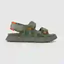 Sandalias Doble Ajuste Camuflada Niño Verde Musgo T. 37 Colloky