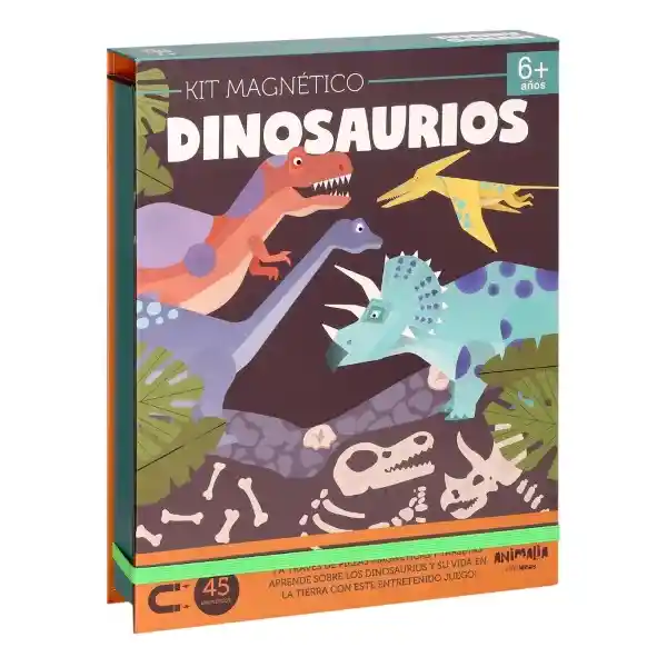 Kit Magnético de Dinosaurios Casaideas