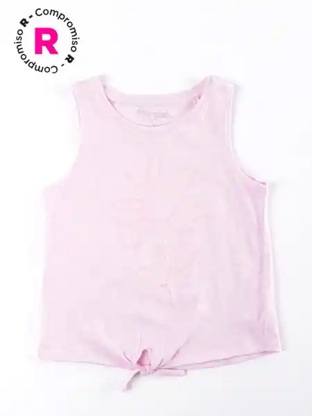 Harvest Polera Sin Manga Punta ES Rosado 8 V26