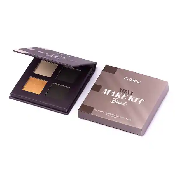 Etienne Sombras para Ojos Mini Make Kit Dark