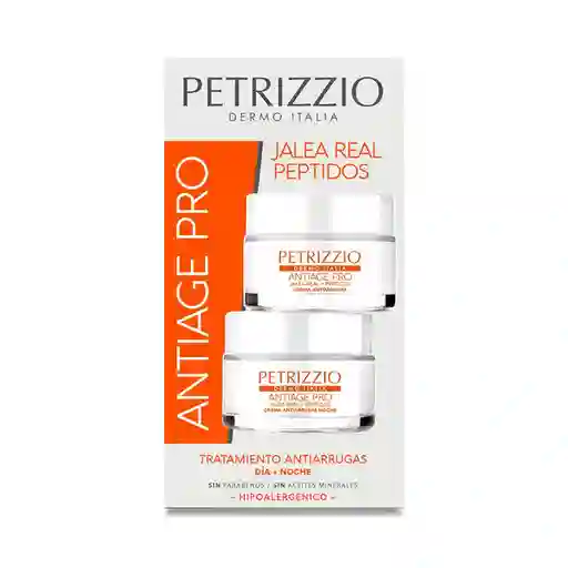 Petrizzio Estuche de Cremas Antiage Pro Jalea Real Péptidos