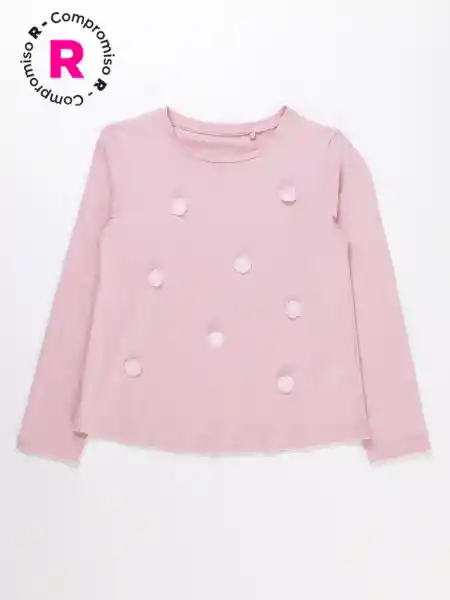 Harvest Polera Manga Larga Butter Rosado 4 V26