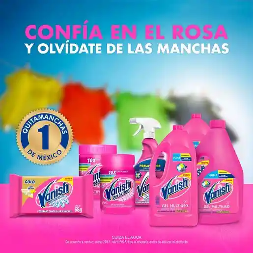 Vanish Quitamanchas Limpia alfombras Gatillo 650ml