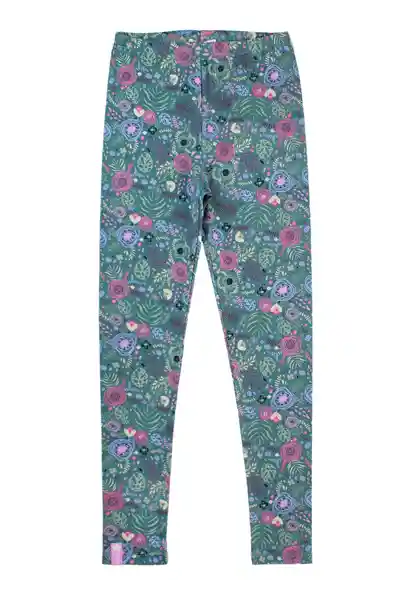 Leggins Junior Estampada Arctic 383 Niña Verde 10 Años Ficcus