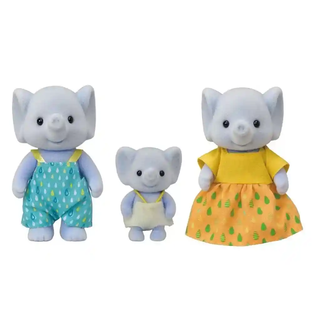 Sylvanian Families Juguete Familia Elefante