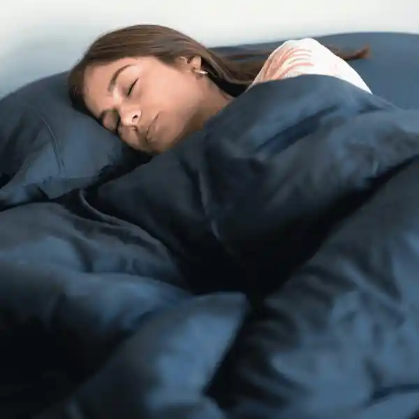 Manta Pesada + Cobertor Fresh King / Super Gris Oscuro Hypnos