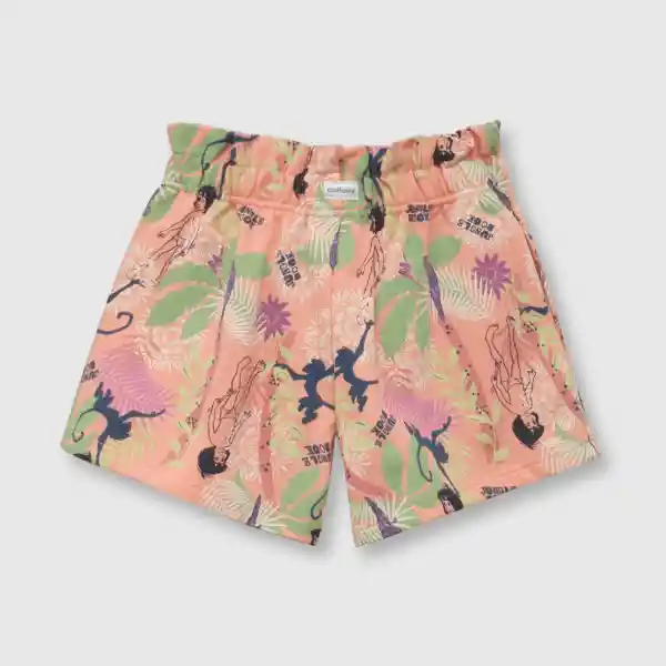 Short Libro de la Selva de Niña Salmón Talla 8A Colloky