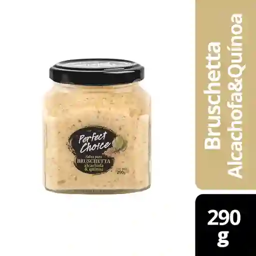 Perfect Choice Bruschetta Alcachofa Con Quinoa Perfact 12X290G
