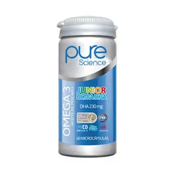 Pure Science Multivitamínico Omega 3 Junior Ultra Dha