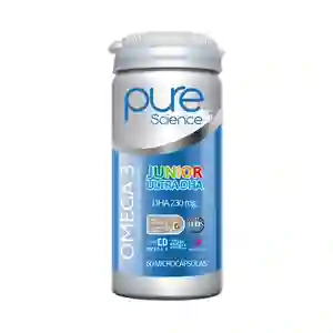 Pure Science Multivitamínico Omega 3 Junior Ultra Dha