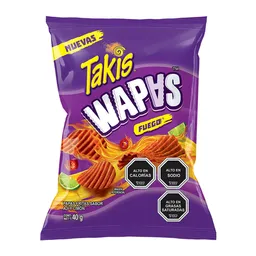 Takis Snack Wapas Fuego Sabor a Ají y Limón