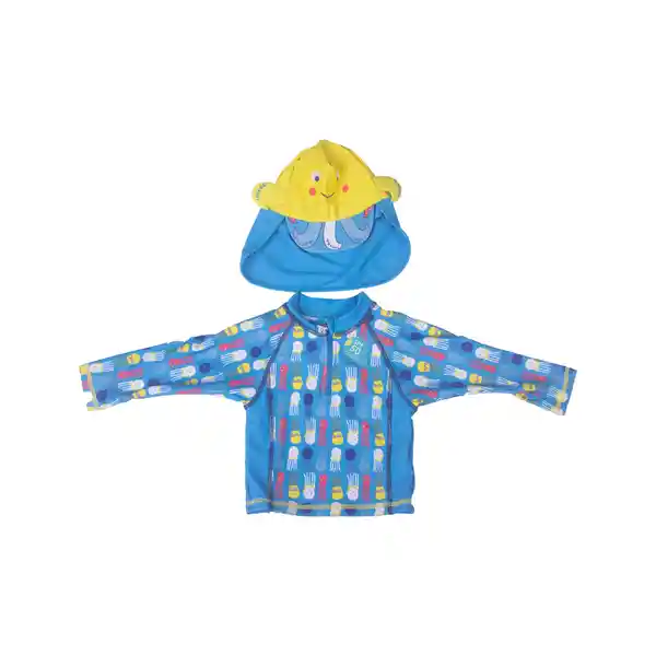 Traje de baño Bebe Niño Celeste Pillin 18 M