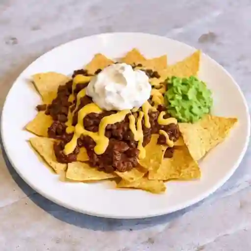 Nachos De Chile Con Carne