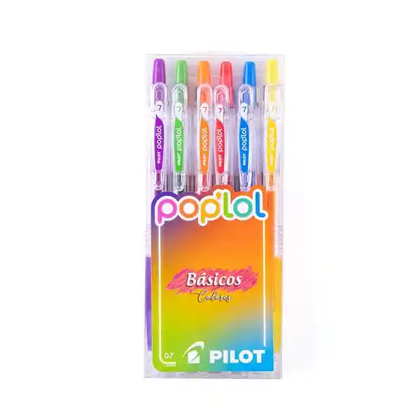 Pilot Set de Lápices Gel Poplol Básicos 0.7