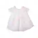 Vestido Bebe Niña Blanco Pillin 3 a