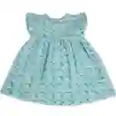 Vestido Bebé Niña Menta Talla 9 M