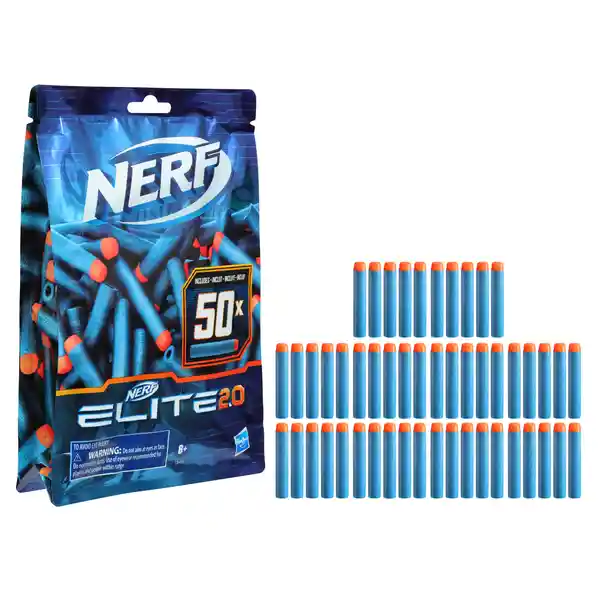 Nerf Lanzador Elite 2.0 + Repuesto Dardos