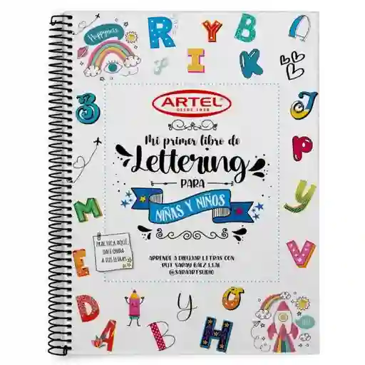 Artel Libro Lettering Para Niños