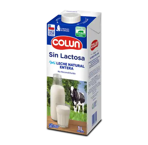 Colun Leche Uht Sin Lactosa Entera