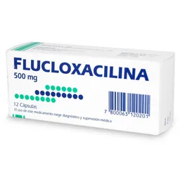 Cloxacilina Andrómaco Flu Antibiótico (500 Mg) Cápsulas