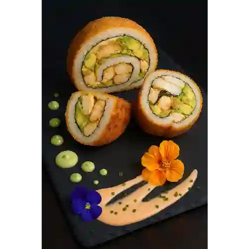 Burger Sushi de Pollo y Camarón
