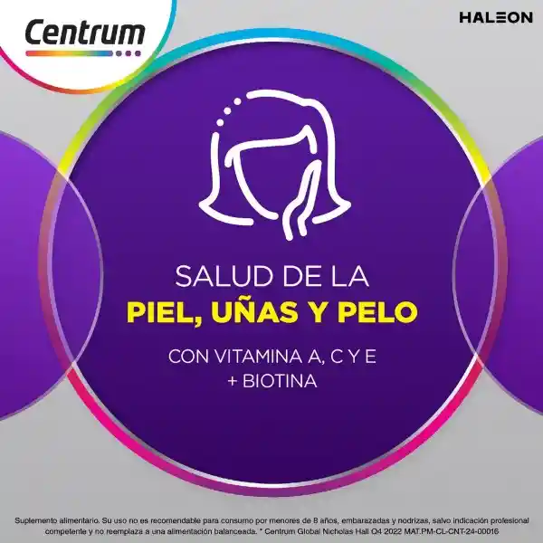 Centrum Multivitamínico Silver Mujer Multimineral